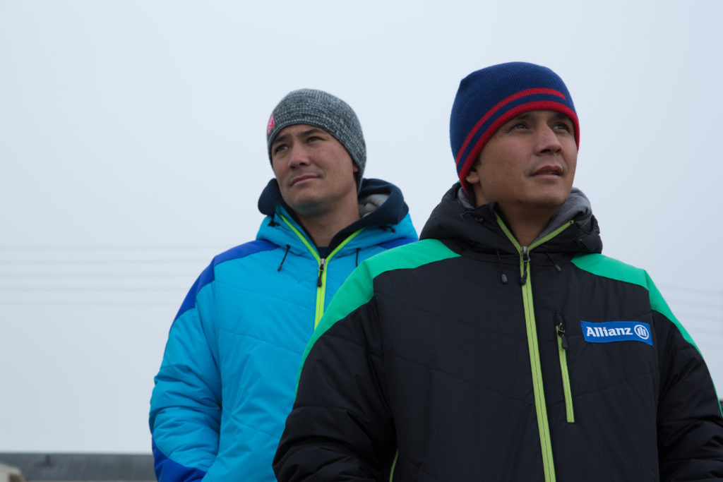 Zürcher Geza und André Scholtz